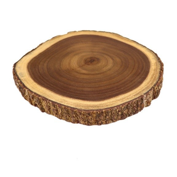 Solid Acacia Bark Chopping Board